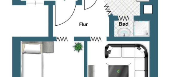 Apartamento T1 em Frankfurt am Main, Germany N.º 324683 11