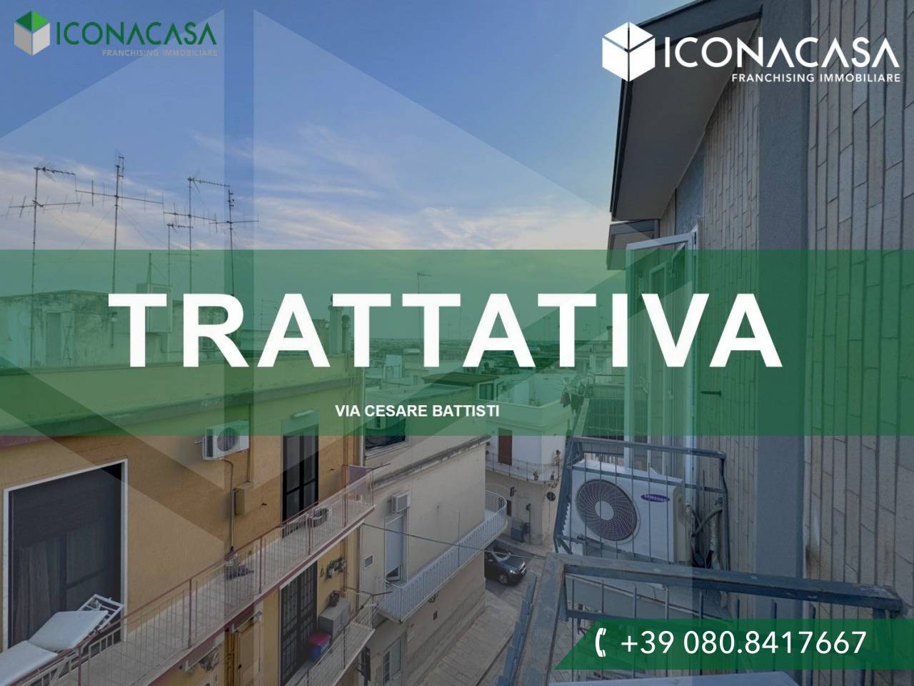 3 rooms Apartment in Noicattaro, Italy No. 27664