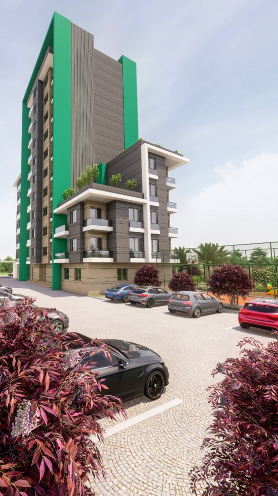 Квартира 2+1 в Мерсин, Турция № 31855