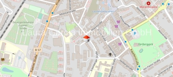 Квартира с 1 спальней в Ахен, Германия № 17767 15