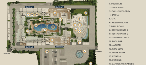 Кондоминиум  в Паттайя, Таиланд № 73182 3