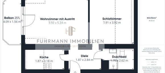 Apartamento T1 em Saarbrucken, Germany N.º 280077 19