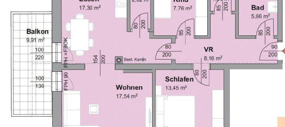3-Zimmer Wohnung in Gallspach, Austria, Nr. 235334 13