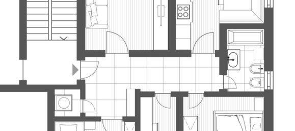 4 rooms Apartment in Trentino-Alto Adige, Italy No. 260590 14