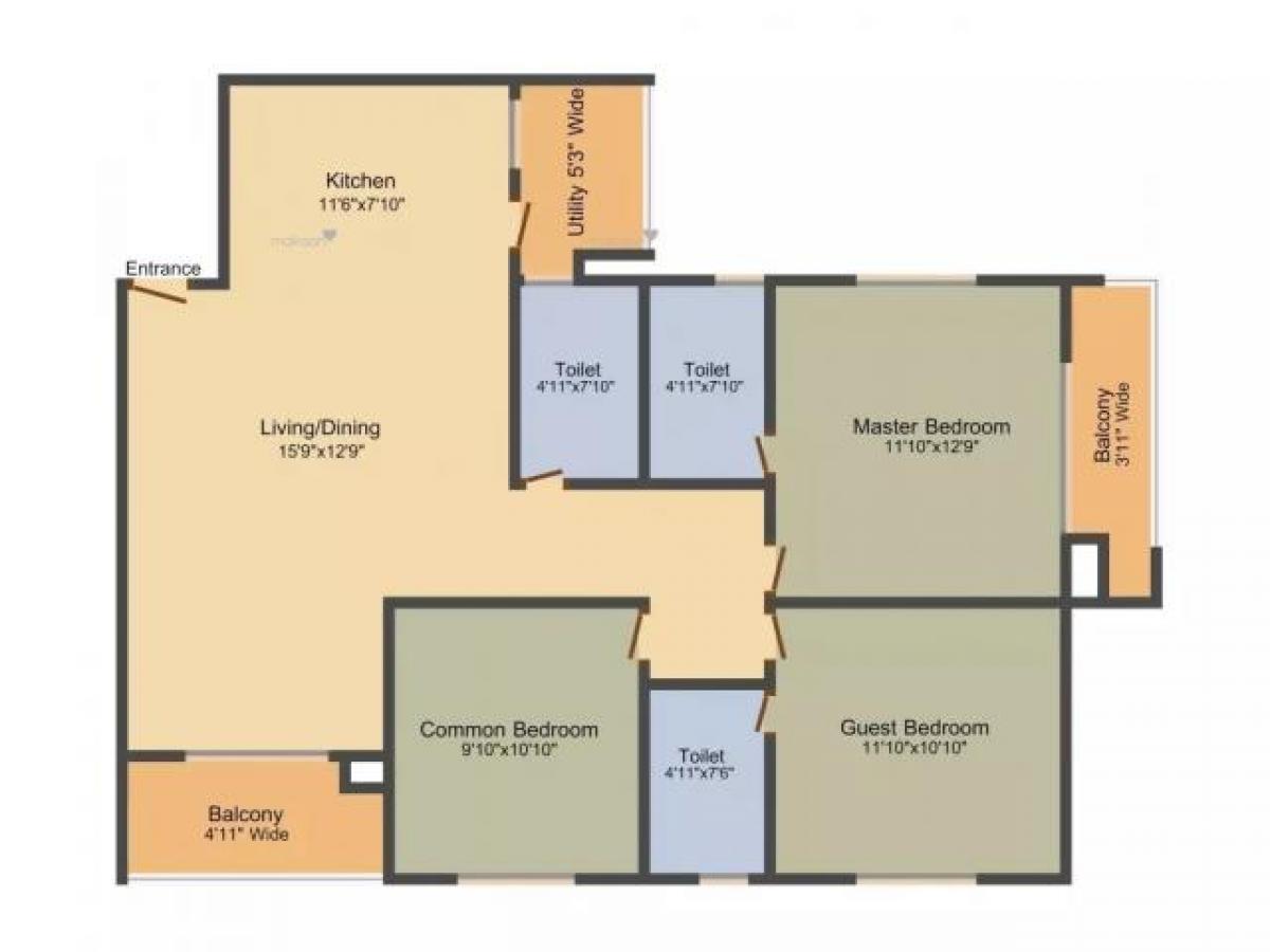 3 bedrooms House in Bangalore, India No. 24752