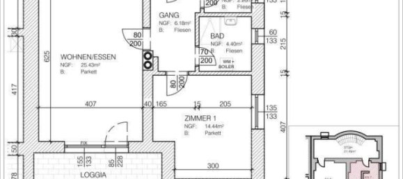 3 rooms Apartment in Klagenfurt am Worthersee, Austria No. 132657 22