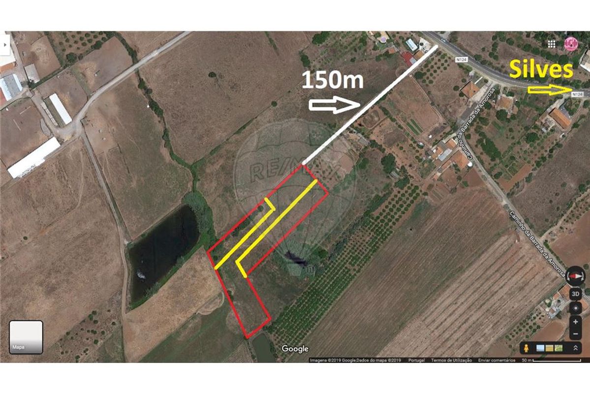  قطعة أرض في Sao Bartolomeu de Messines, Portugal 920متر مربع رقم 42468