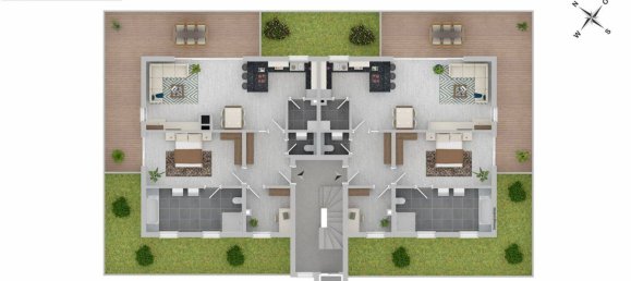 Пентхаус с 1 спальней в Ашаффенбург, Германия № 367752 10