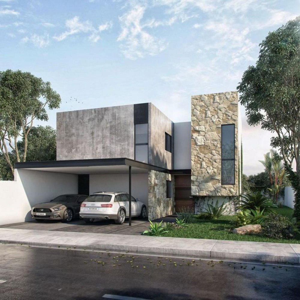 Casa de 3 dormitorios en Mérida, Mexico No. 53860