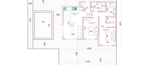 2 rooms Villa in Kargicak, Turkey No. 9932 28