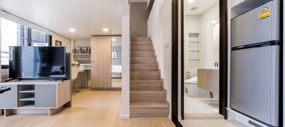 Apartamento com 1 quarto em condomínio em Bangkok, Thailand N.º 3631 7