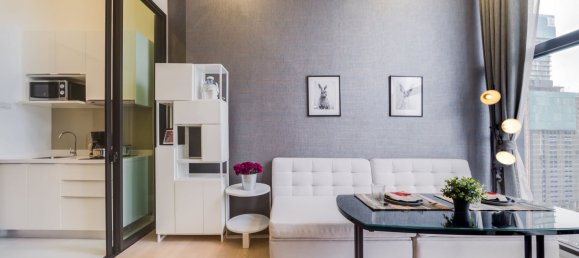 Apartamento com 1 quarto em condomínio em Bangkok, Thailand N.º 3631 5