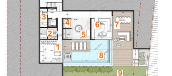 4 Schlafzimmer Villa in Agios Tychonas, Cyprus, Nr. 7182 6