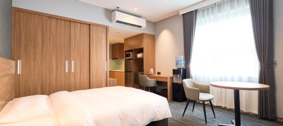 1 dormitorio apartamento en alquiler en Cau Giay, Ha Noi, Vietnam № 74253 3