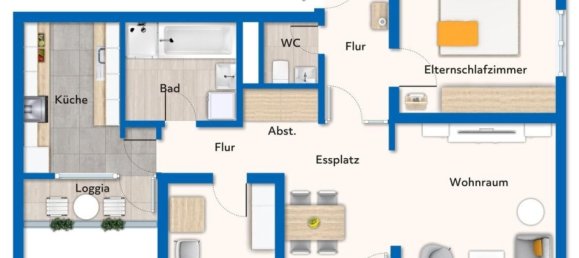 3 chambres Appartement à Baden-Wurttemberg, Germany No. 99601 13