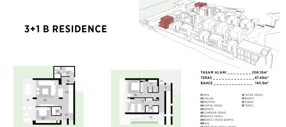 Wohnung 3+1 in Bodrum, Turkey, Nr. 28950 23