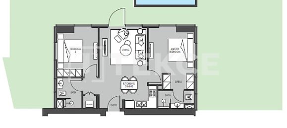 2 bedrooms Apartment in Dubai, UAE No. 109903 17