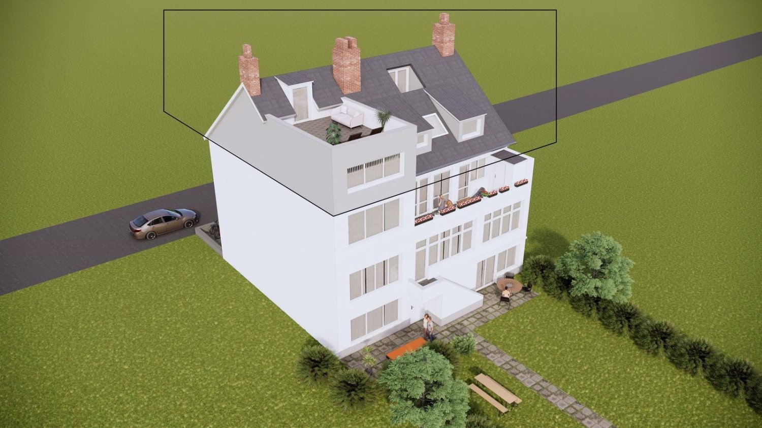 4 rooms Apartment in Cologne, Germany No. 163031