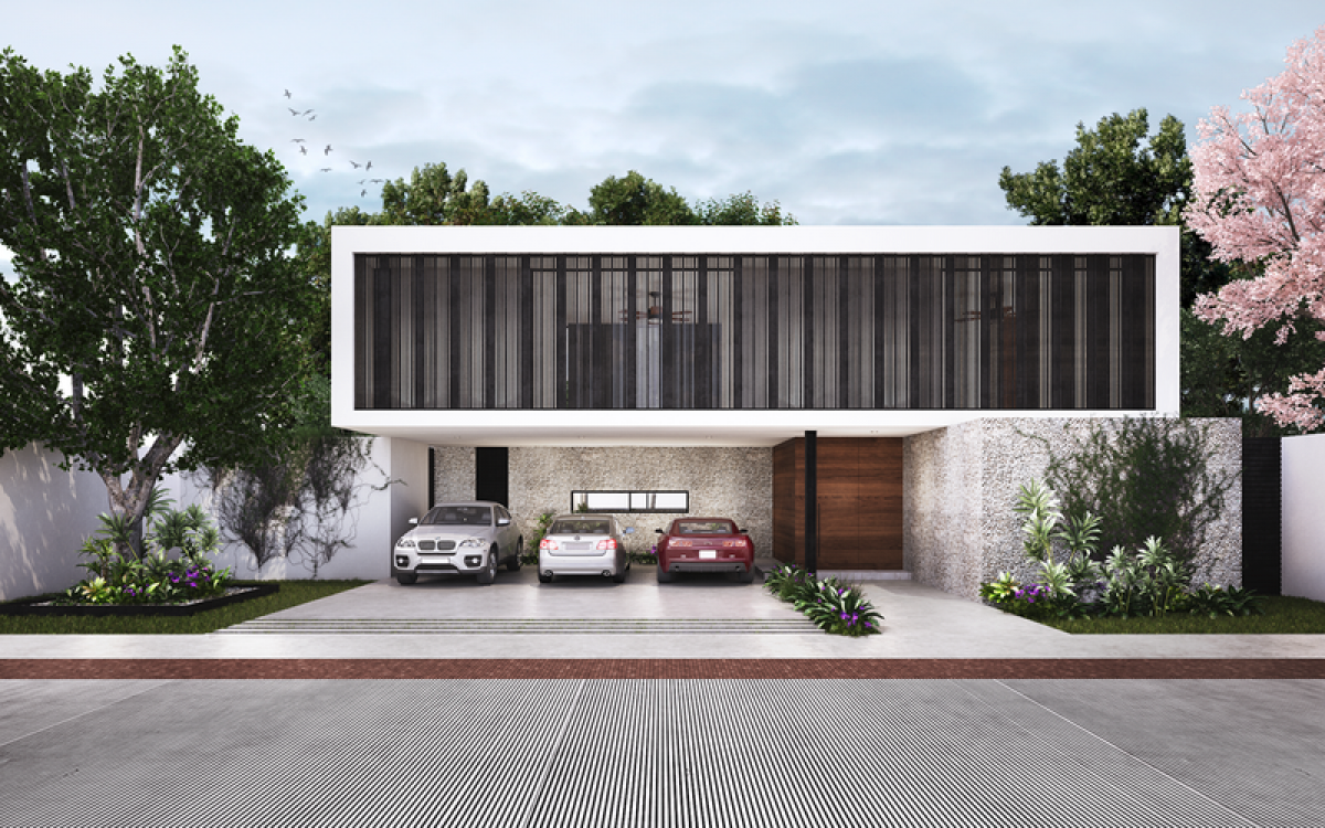 Дом с 4 спальнями в Мерида, Мексика № 79972