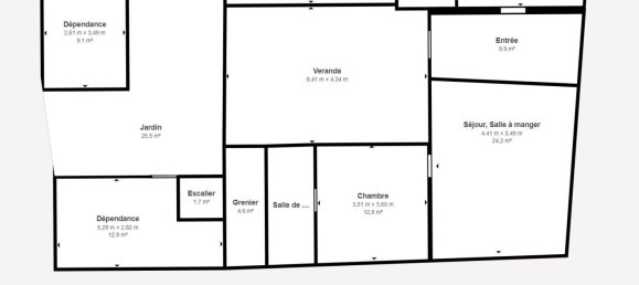 2 bedrooms House in Chartres, France No. 61885 16