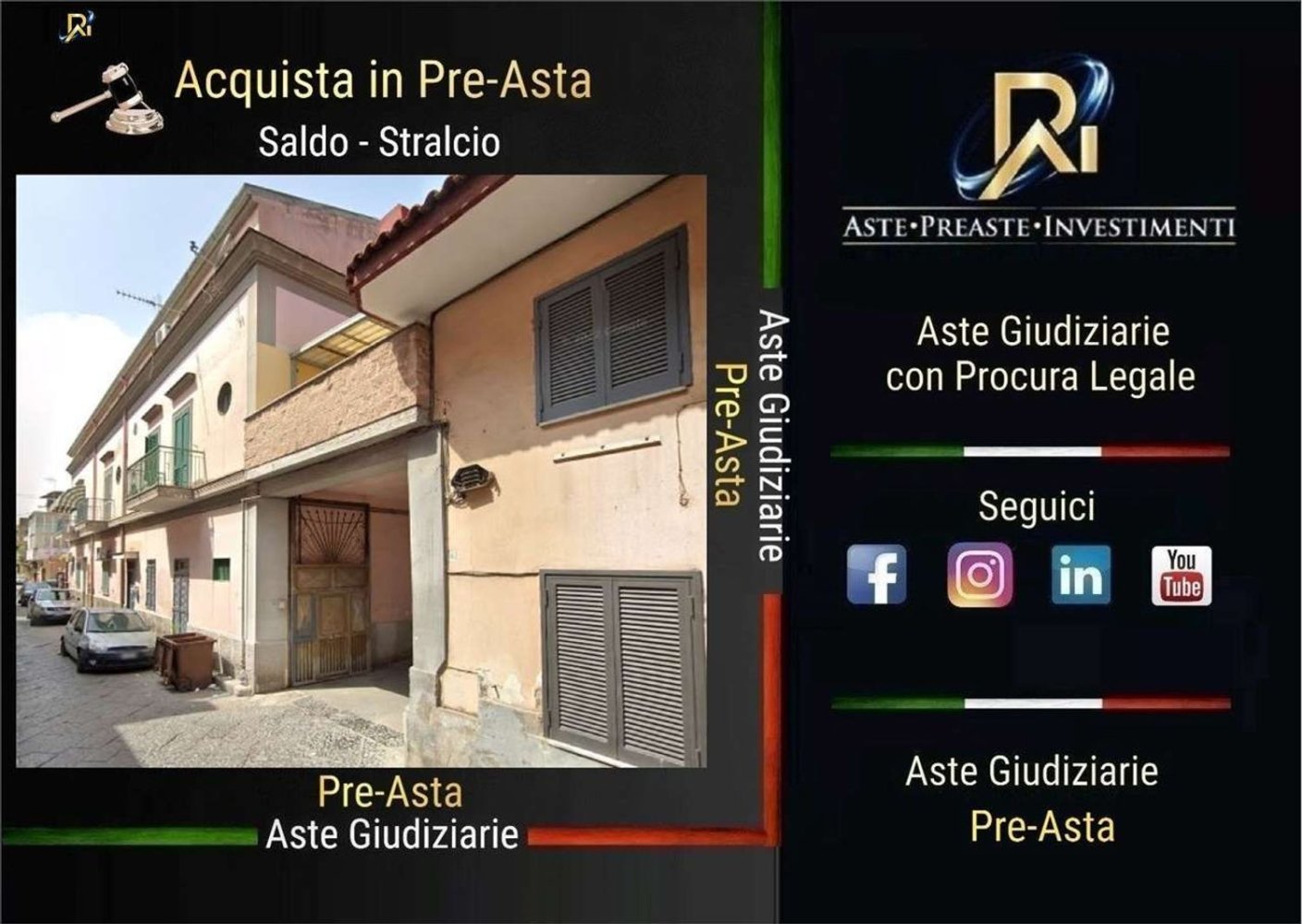 3 rooms Apartment in Caivano, Italy No. 12907