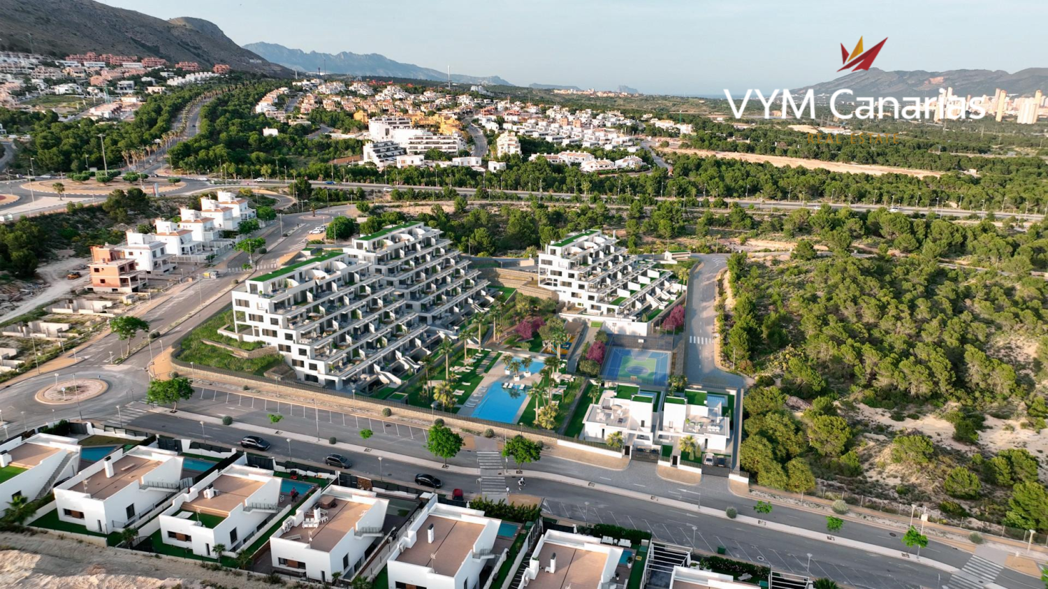 2 غرف نوم شقة في Finestrat, Spain رقم 3177