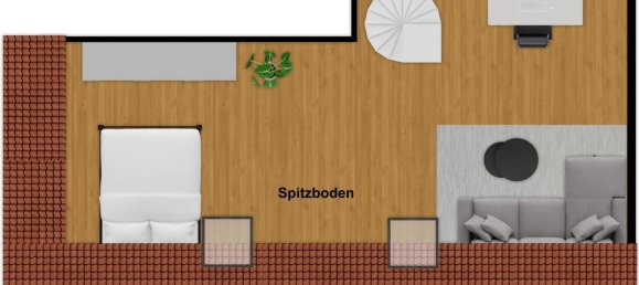 Квартира с 2 комнатами в Дуйсбург, Германия № 234548 8