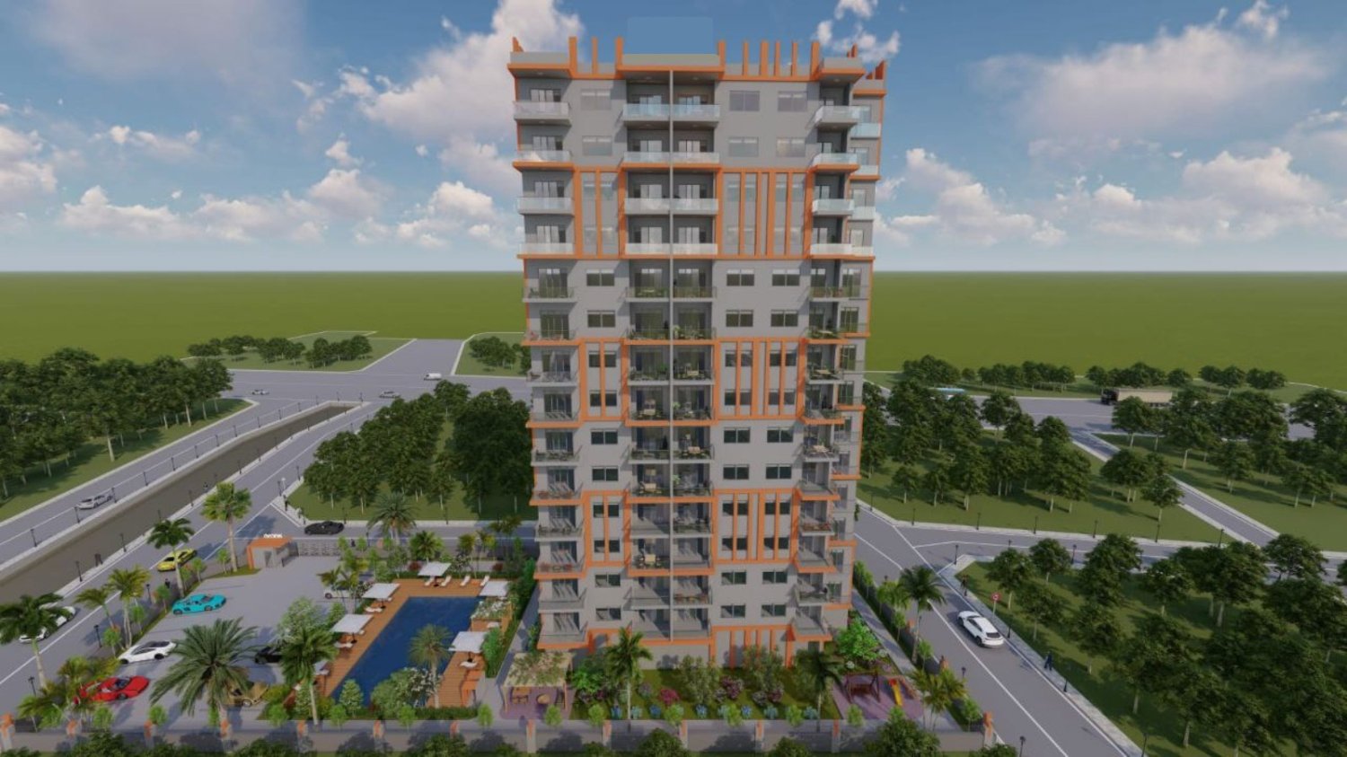 Apartamento 1+1 em Mersin, Turkey N.º 32076