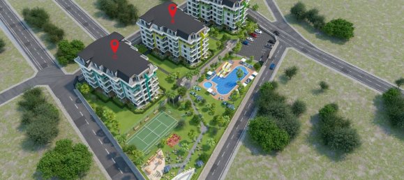 Apartment 1+1 in Oba, Turkey No. 5546 9