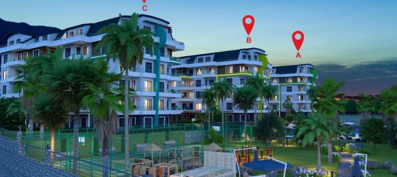 Apartment 1+1 in Oba, Turkey No. 5546 4