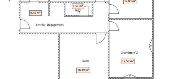 Apartamento de 2 dormitorios en Ottmarsheim, France No. 77427 9