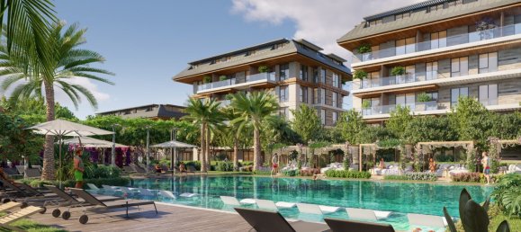 Квартира 1+1 в Oba Phoenix Valley, Аланья, Турция № 38547 15