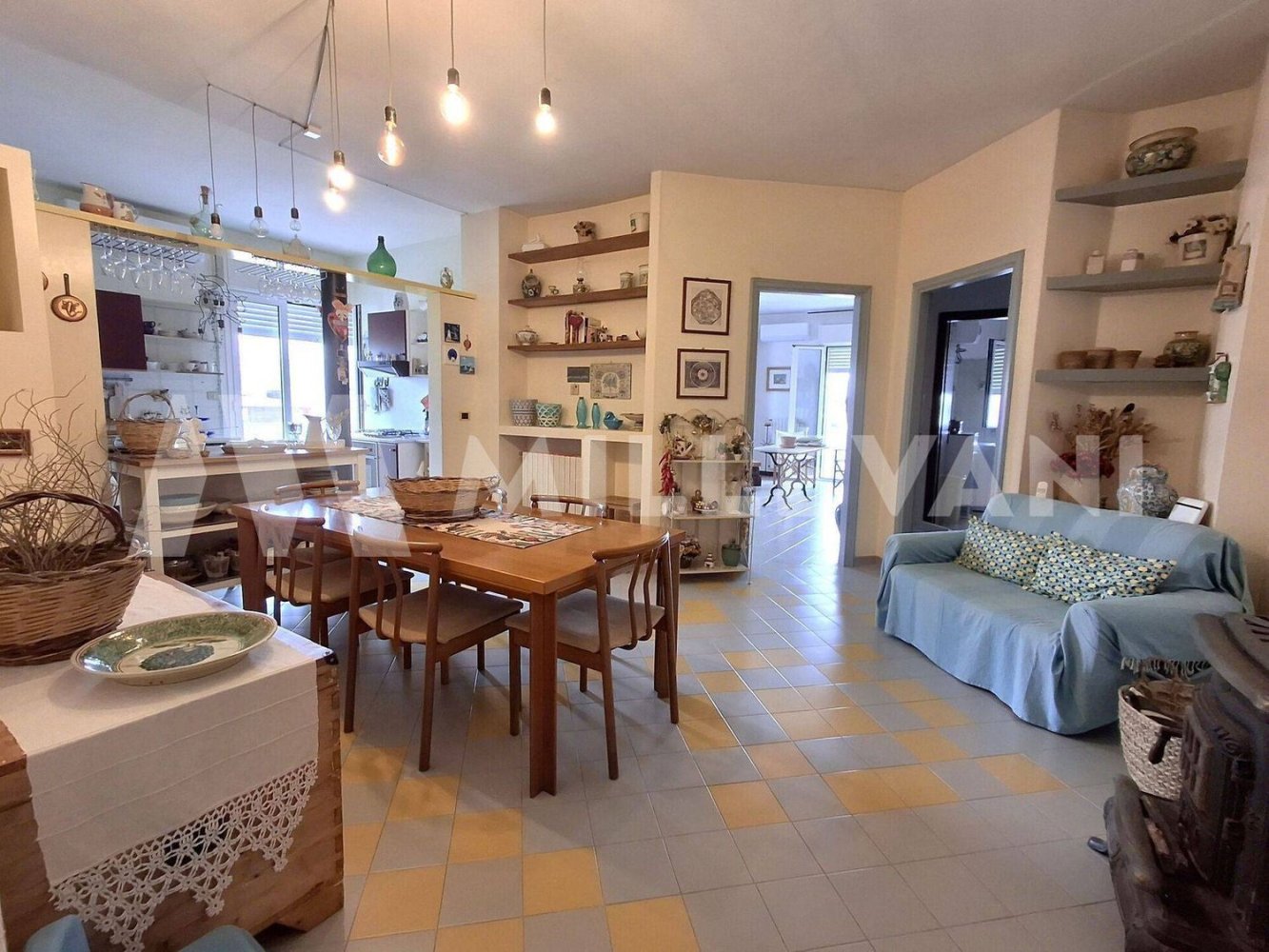 Пентхаус с 8 комнатами в Поццалло, Италия № 174187