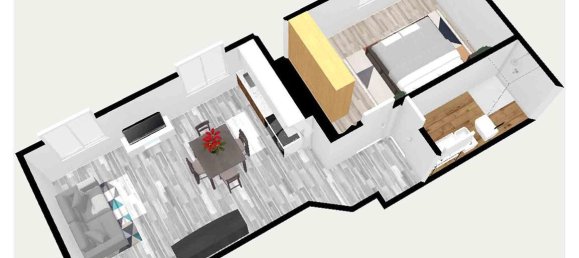 2 rooms Apartment in Genoa, Italy No. 11392 13