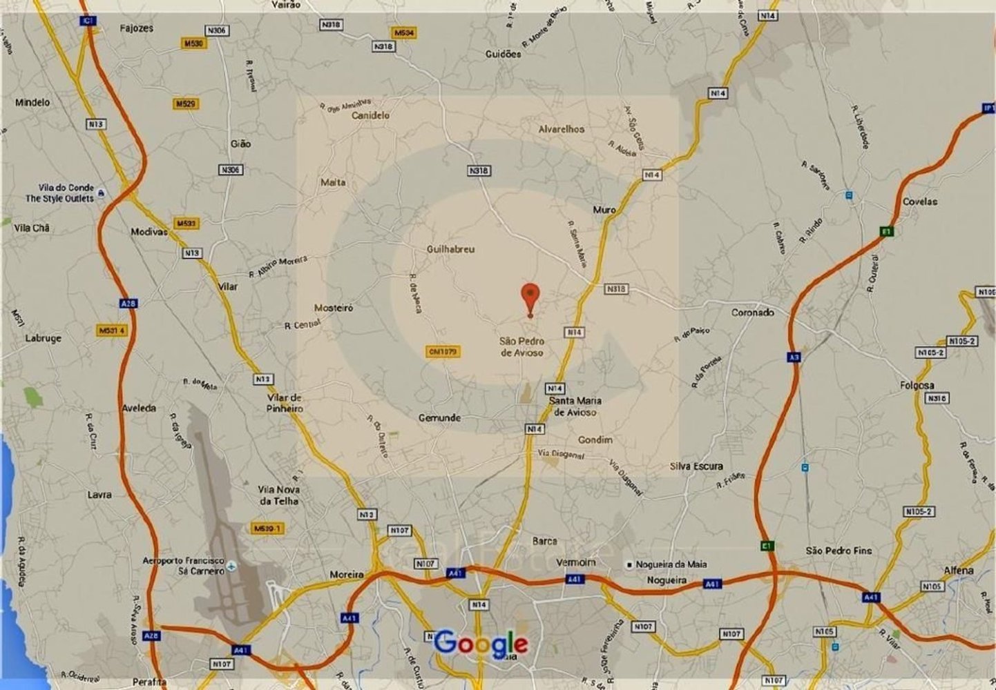 Земельный участок 376м² в Castelo da Maia, Португалия № 210940