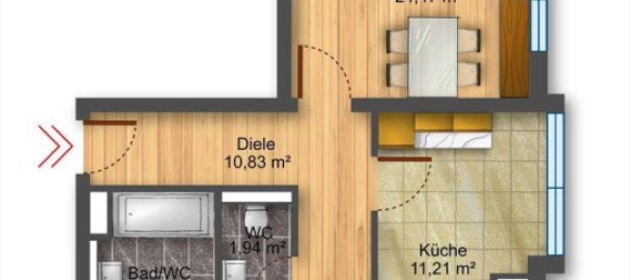 3-Zimmer Wohnung in Dresden, Germany, Nr. 360242 13