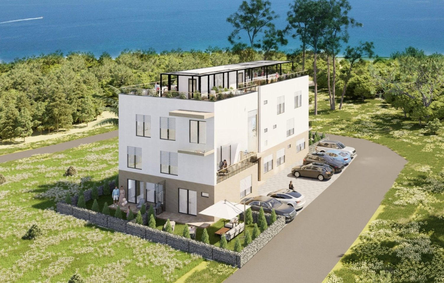 3 bedrooms Apartment in Privlaka, Croatia No. 210