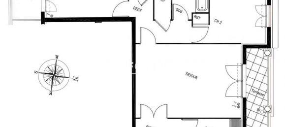 2 chambres Appartement à Châtillon, France No. 282999 9