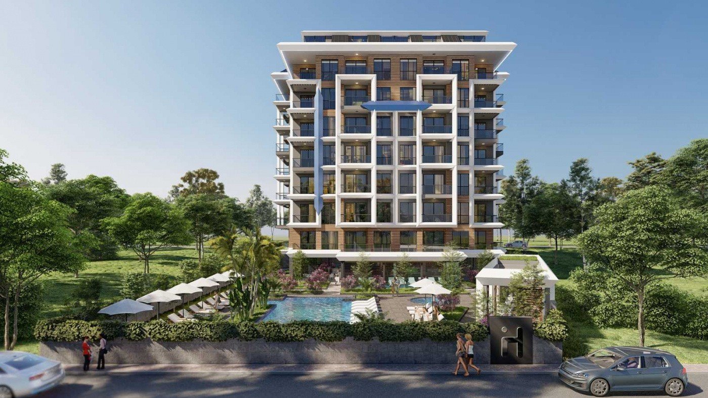 Apartamento de 1+1 en Avsallar, Turkey No. 31406