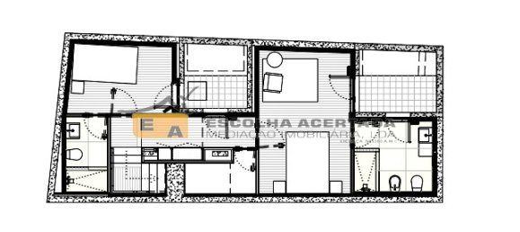 1 غرف نوم منزل ذو طابقين في Porto, Portugal رقم 152195 23