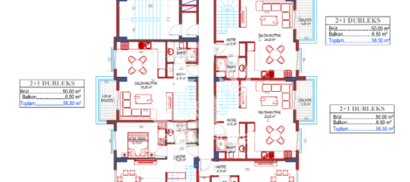 Penthouse 2+1 in Mahmutlar, Turkey No. 3157 12