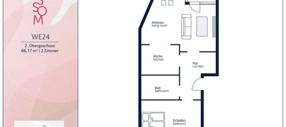 Apartamento de 2 habitaciónes en Mariendorf, Germany No. 10207 5