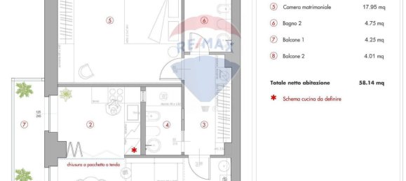 2-Zimmer Wohnung in Cagliari, Italy, Nr. 24854 8