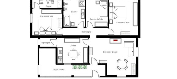 4-salle Maison à Carpi, Italy No. 297007 36