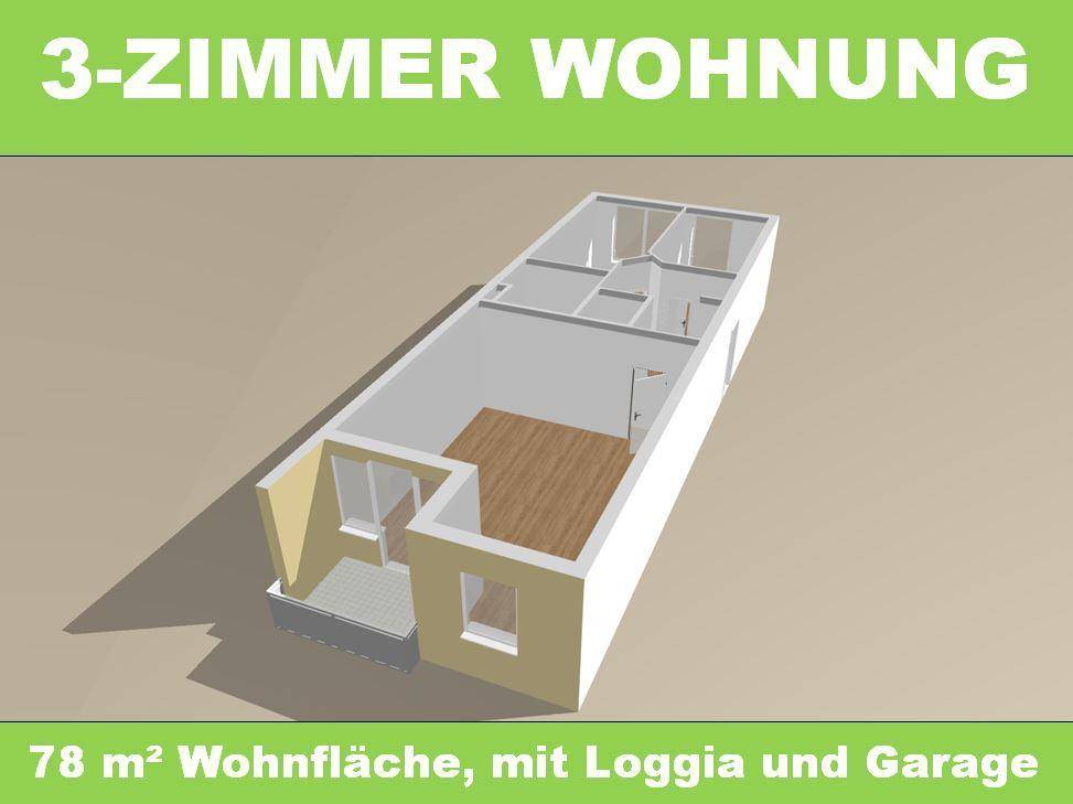 3غرفة شقة في Wels, Austria رقم 181965