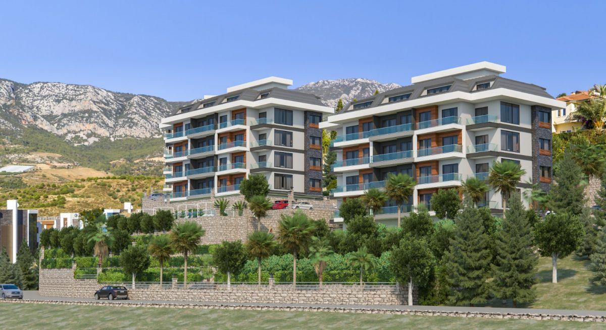 2 rooms Apartment in Kargicak, Turkey No. 9980