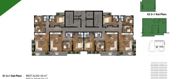 3 rooms Apartment in Mersin, Turkey No. 11132 14