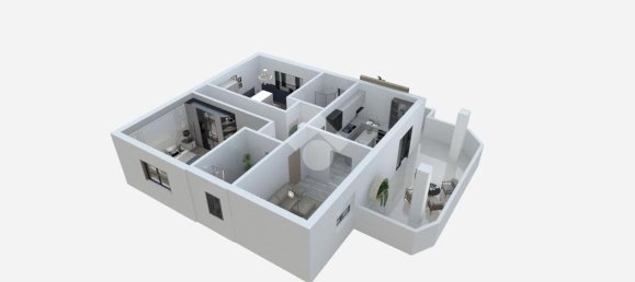 Квартира с 3 комнатами в Купелло, Италия № 300824 24