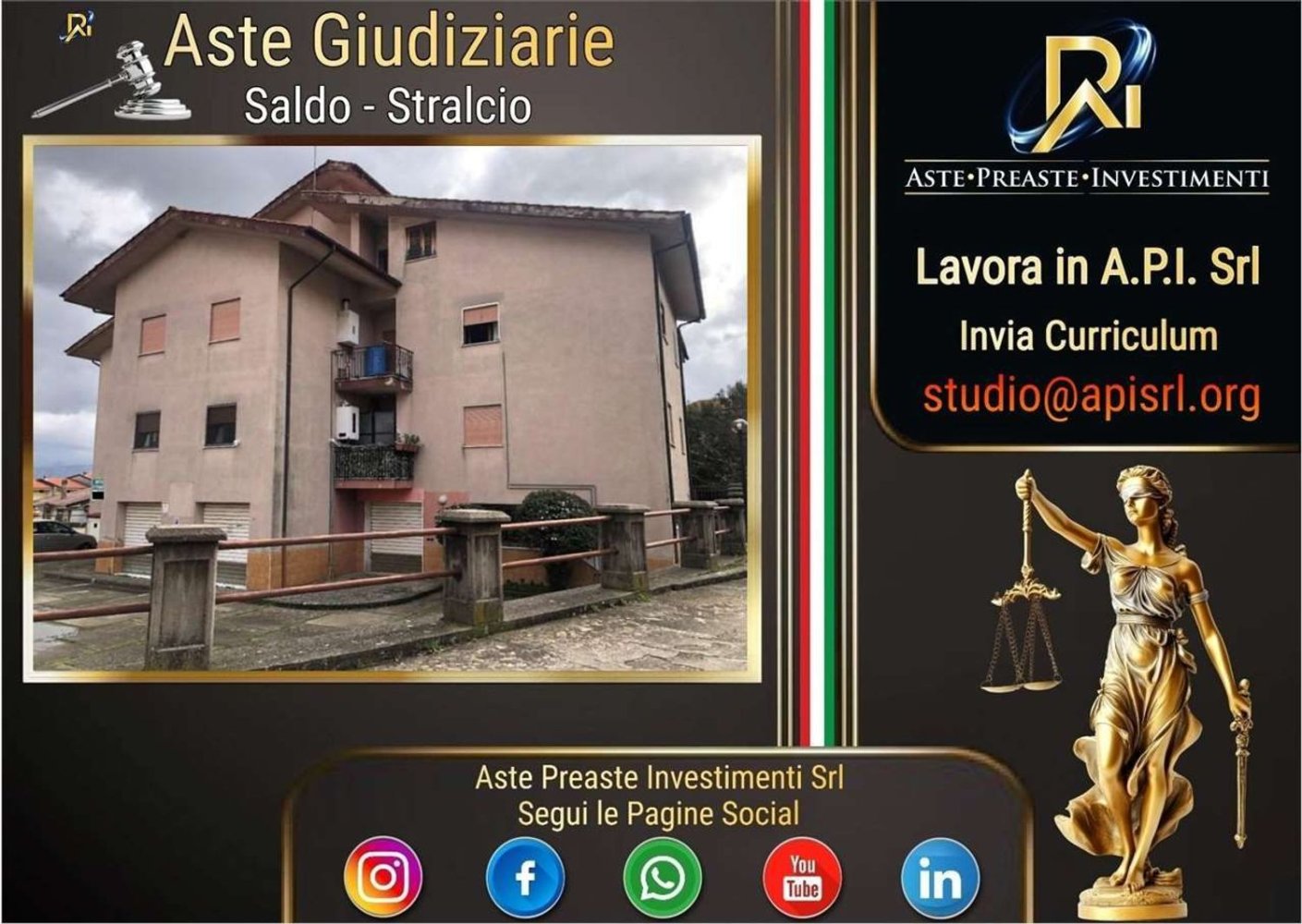 3 rooms Apartment in Marano Marchesato, Italy No. 182327