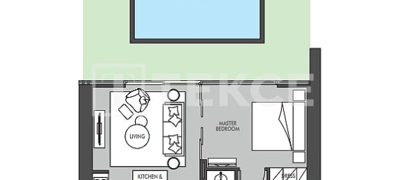 1 chambre appartement à vendre à Dubai, UAE № 109902 15